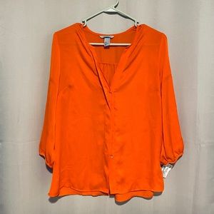 H&M Orange Blouse